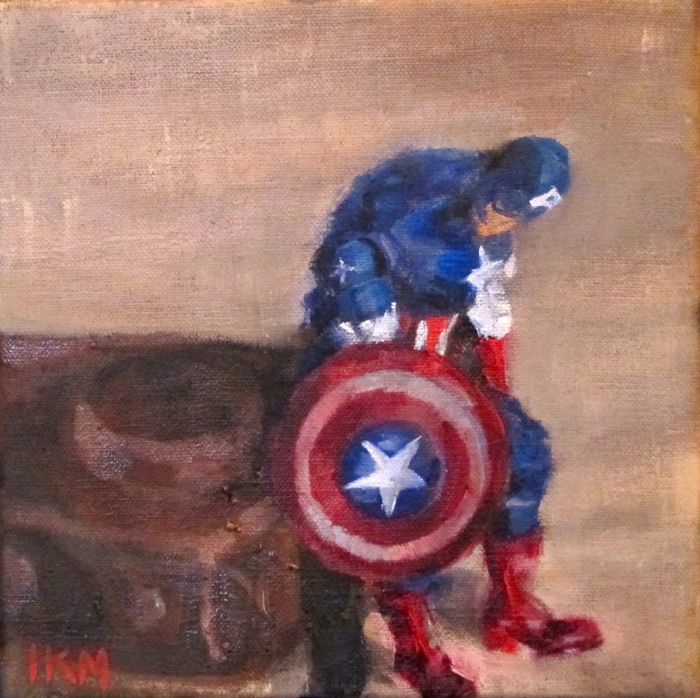 Downcast Captain America