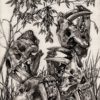 Extinct Art Print A5